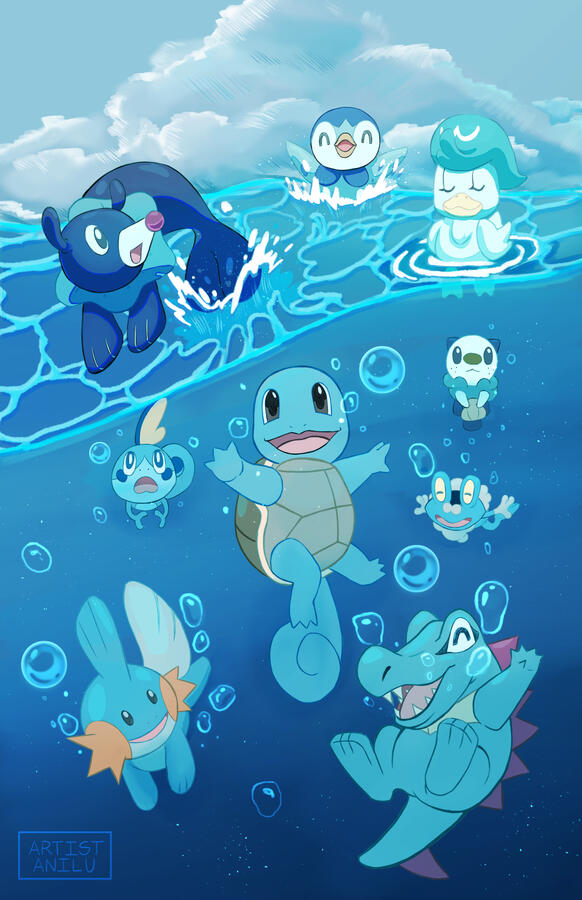 Pokemon- Water